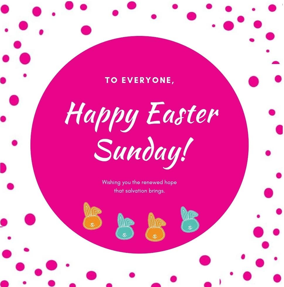 #HappyEaster Babes!

Have a blessed Sunday!...