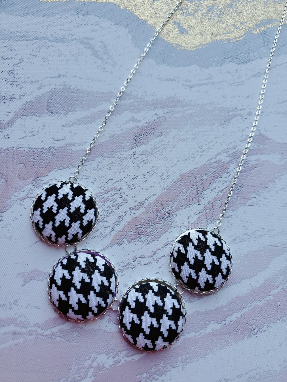 Houndstooth Jewelry Set