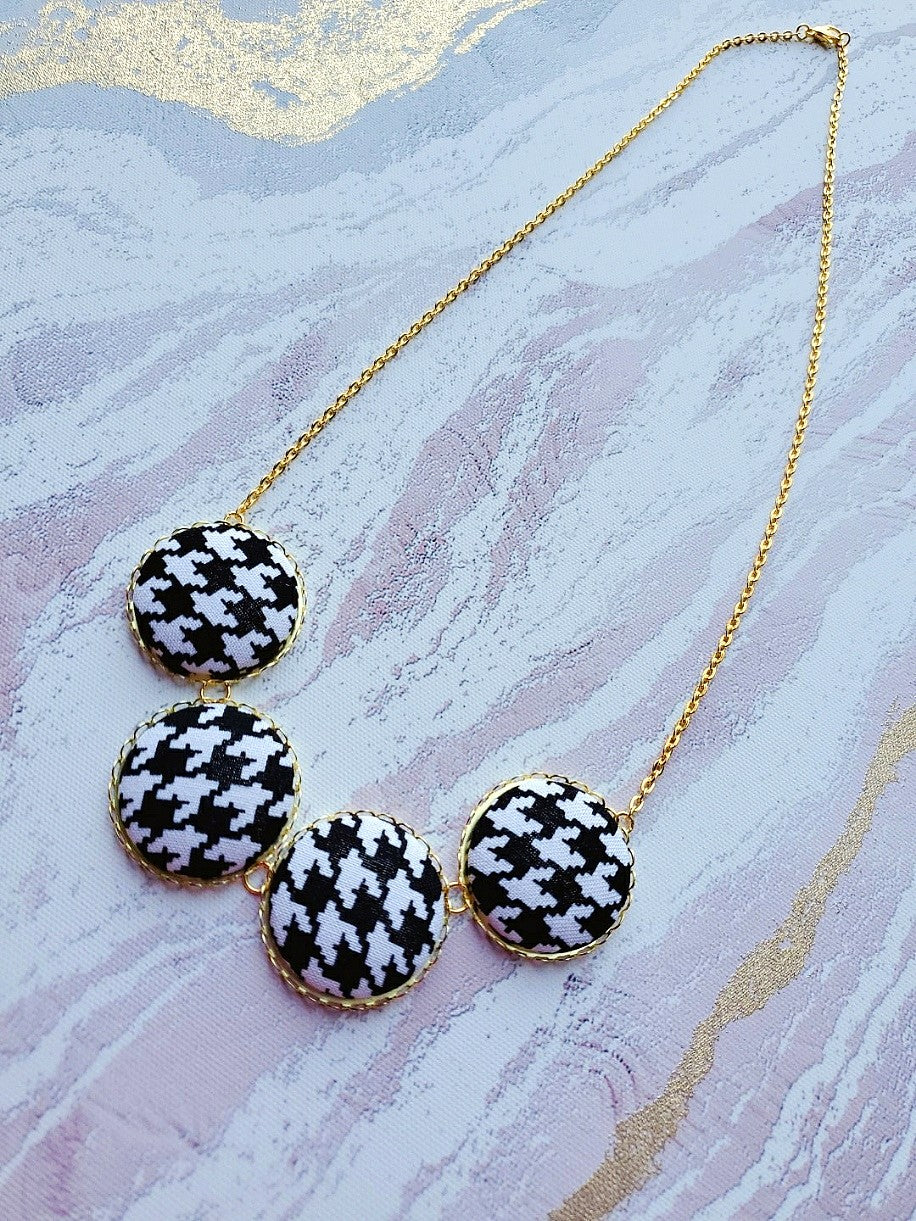 Houndstooth Jewelry Set